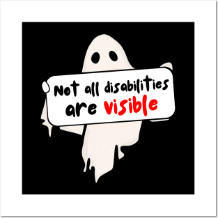 Not All Disabilities Are Visible Posters and Art